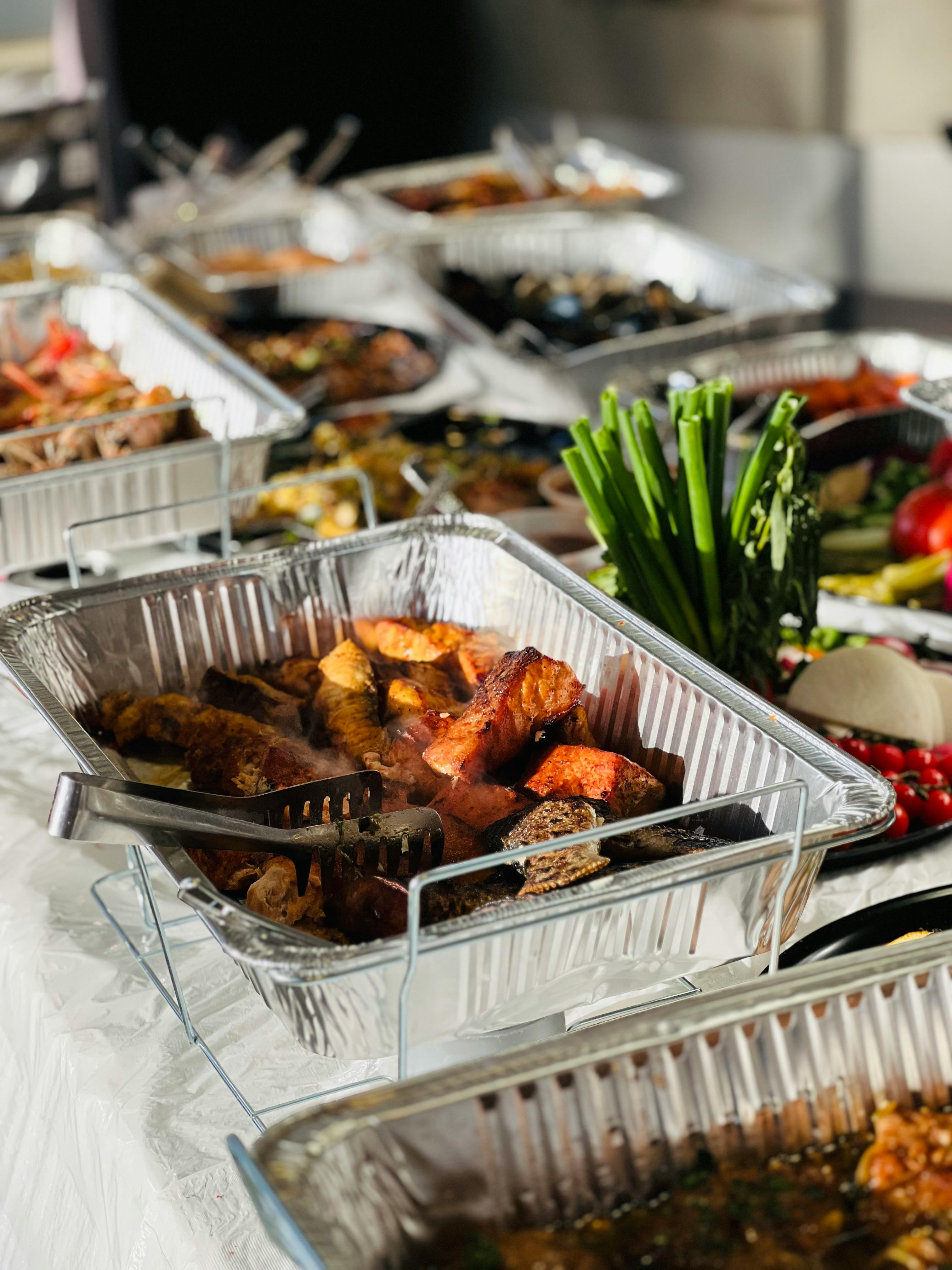 Catering spread