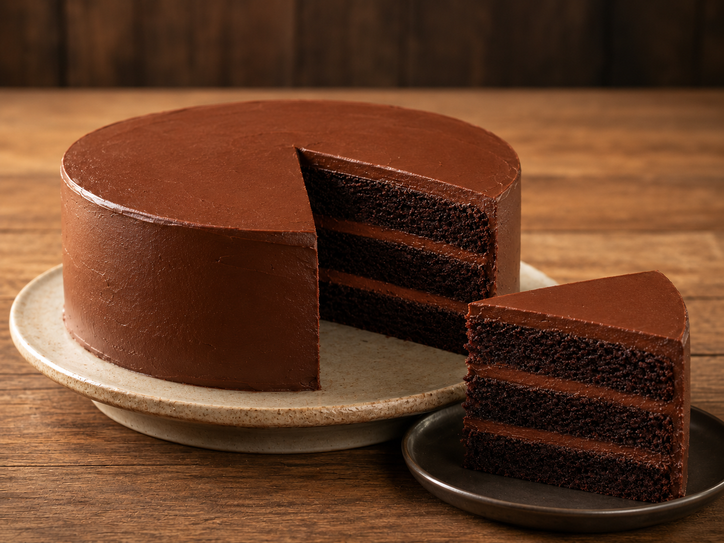 Double Chocolate Cake